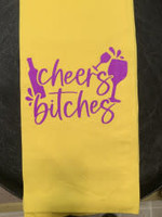 Hand Towels  Cheers Bitches