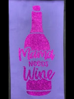 Hand Towels  Mama Needs Wine