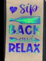 Wine Gift Bags Sip Back and Relax