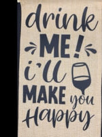 Wine Gift Bags Drink Me! I'll Make You Happy