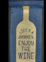 Wine Gift Bags Life's a Journey - Enjoy the Wine