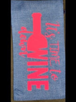 Wine Gift Bags It's Time to Wine Down