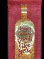 Wine Gift Bags Happy to Have Friends Like You