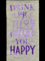 Wine Gift Bags Drink Up! I'll Make You Happy